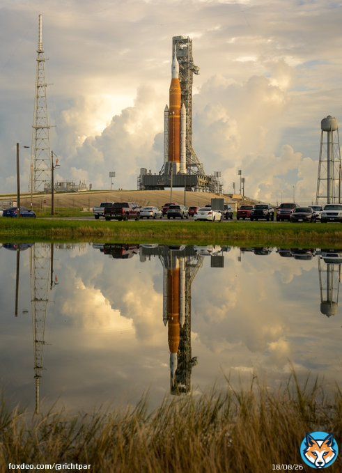 I set my alarm to go off at 2:45 am, PT (5:45 am, ET)... several minutes before SLS is set to begin fueling operations for today's launch attempt.  Screw it-- I'm awake now.  #Artemis