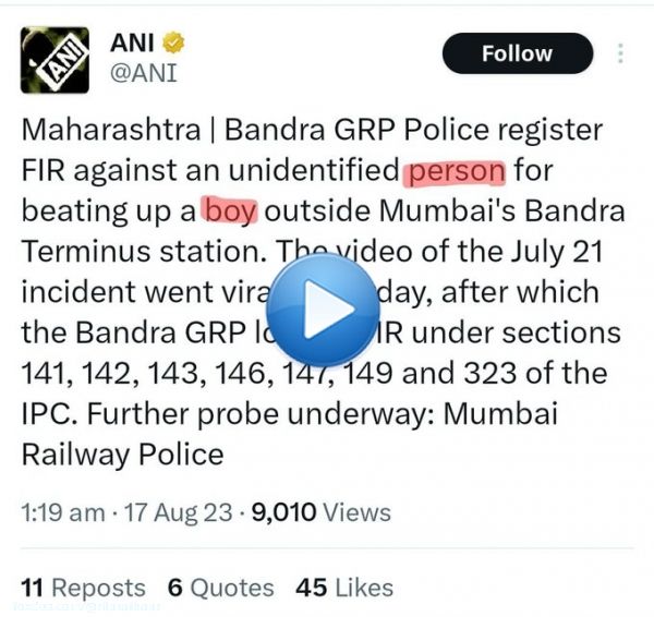 In a horrifying incident in Maharashtra Junaid Khan was caught trying to convert a minor hindu girl in Islam.  As per FIR, Junaid beat up Anjali Sharma, tortured her, forced her to read Namaaz and wear a Burqa.  Not only this he was forcibly taking her to UP in train but was&hellip;&nbsp;Show more
