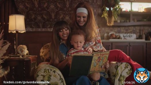 Cheryl, Toni and Dale.   Happily Ever After.   #Riverdale