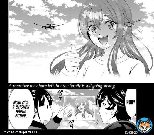 Ouka is back  The same old legendary frame from Ami   桜花が帰ってきました  #女神のカフェテラス #GoddessCaf&eacute;Terrace  #manga