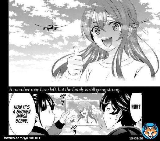 Ouka is back  The same old legendary frame from Ami   桜花が帰ってきました  #女神のカフェテラス #GoddessCaf&eacute;Terrace  #manga