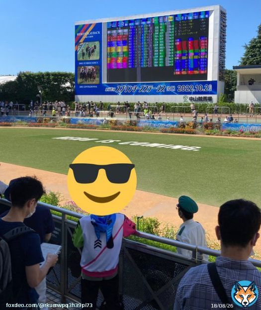 #オールカマー #ウマ娘  オールカマーDAYの中山競馬場の パドックにツインターボおって草 ウマ娘界の先輩として デアリングタクト見にきたんやな