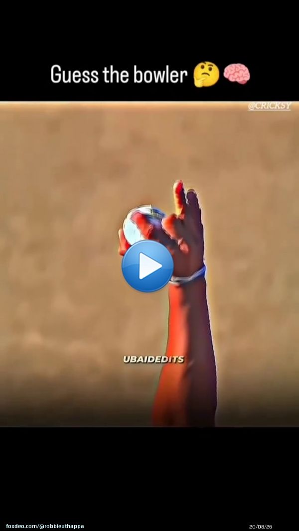 That is Suraj randhiv.QuoteD.S. Bhati@DSCricinfo789·Jan 30True Cricket fan guess the bowler name