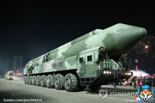 북, '은밀성 높은' 고체ICBM 시험에 무게&hellip;3축체계 무력화 우려(종합)  飛行距離1000km・高度約3000km未満。北朝鮮ミサイルの韓国軍観測数値が高度について明確にしていない。やはり爆発四散では・・・