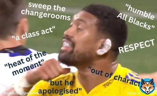 Not sure if you&rsquo;d see any @crusadersrugby players doing this!?  @SuperRugby @NZSportsWire @AllBlacks