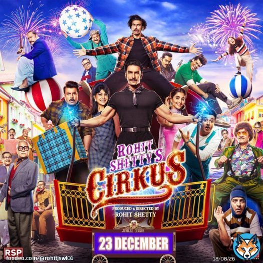 Welcome to world of #Cirkus   World filled with entertainment  A world created by Mega Mass entertaining director #RohitShetty   Look out for all quirky characters  #CirkusThisChristmas @rs_productionz&hellip;. This Christmas Entertainment will be BIG&hellip;.