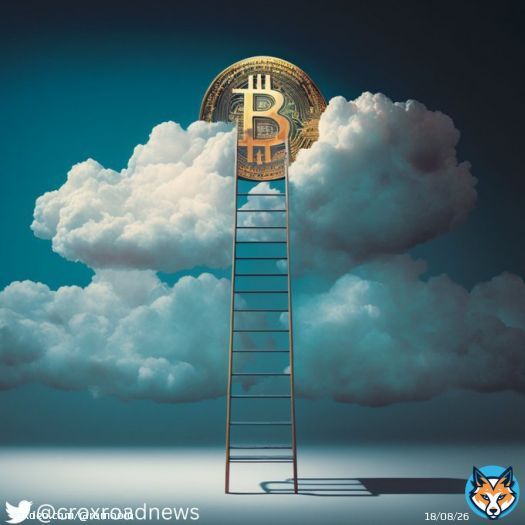 Slowly but surely #Bitcoin is claiming the ladder to heaven