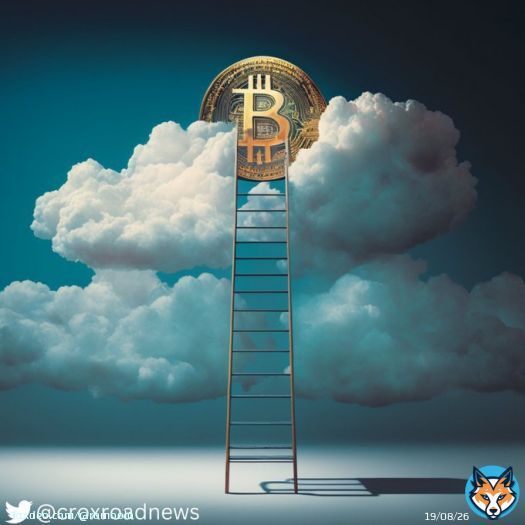 Slowly but surely #Bitcoin is claiming the ladder to heaven