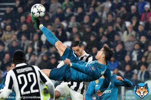 Ronaldo: 'I tried to score this goal for many many years. I had scored 700 odd goals but I hadn&rsquo;t done this. I thought, Finally I had scored a bicycle, the beautiful jumping. The way I had done against  Buffon, against Juventus, in the UCL, It was a beautiful goal.'