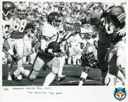 Charles White is a legend among legends in Rose Bowl Game history.  Ran for 460 yards across 3 #RoseBowl wins, scored in all 3 games, holds the rushing record with 247 yards in 1980.  The Heisman winner was inducted into the Rose Bowl Hall of Fame in1990. May he rest in peace.