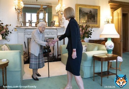 The Queen received Liz Truss at Balmoral Castle today.   Her Majesty asked her to form a new Administration. Ms. Truss accepted Her Majesty's offer and was appointed Prime Minister and First Lord of the Treasury.
