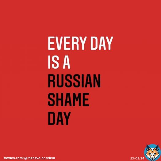 every day is a #russianshameday   #stoprussia #terrorussia #cancelrussia #boycottrussia #russia #ukraine #standwithukraine #genocide #russiainvadedukraine #savemariupol #buchamassacre