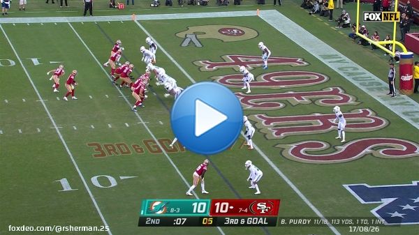 Ok Brock Purdy!  They are pressuring him almost every snap and he is getting it done.