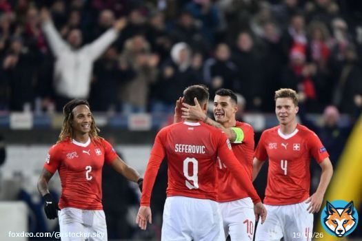 #CHAPEAU @SFV_ASF 18.11.18   :    #SUIBEL #NationsLeague #FinalFour #HoppSchwiiz #HopSuisse #ForzaSvizzera #HopSvizra    Final Four  June 2019 in Portugal:  |  |  | /   #CHAPEAU @SFV_ASF  #25Jahre #Sponsor  @CreditSuisse #erm&ouml;glichte #CHF25.&ndash;#TicketsShow more
