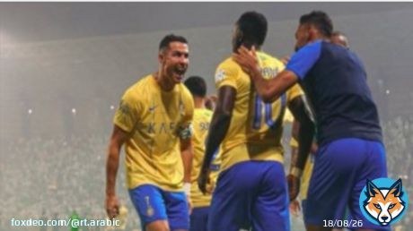 بكعب قدمه.. رونالدو يساهم في تسجيل النصر لهدف عالمي في شباك أبها (فيديو)