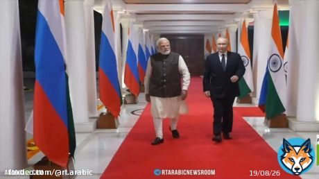 بوتين وسيمونيان سيطلقان قناة RT INDIA