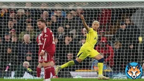 ليفربول يقع في فخ ضيفه توتنهام