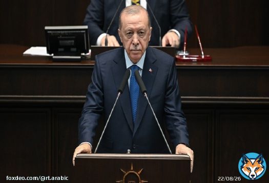أردوغان: السلام في المنطقة سيحل رغما عن إسرائيل ومتطرفيها
