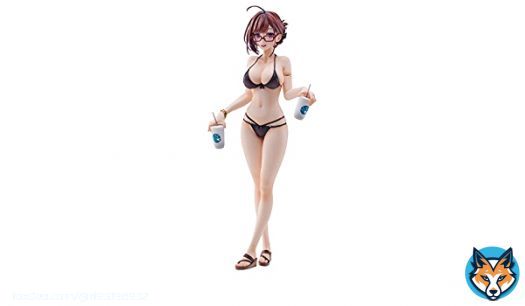 くのちゃんは姉度80%、妹度20%【めっちゃお姉ちゃん】でした！：あなたの姉度妹度診断 #あなたの姉度と妹度   眼鏡かけた姉 めっちゃ良いです  92Mイラスト 『近視の姉 水着Ver.』 ノンスケール PVC&ABS製 塗装済み 完成品フィギュア