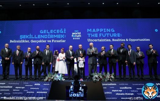 D&uuml;nyanın 34 farklı &uuml;lkesinden bilim, medya ve siyaset insanlarını bir araya getiren, başarı &ccedil;ıtasını her yıl daha da y&uuml;kselten TRT World Forum&rsquo;un hayırlara vesile olmasını diliyor, programa katkıda bulunan herkese teşekk&uuml;r ediyorum.