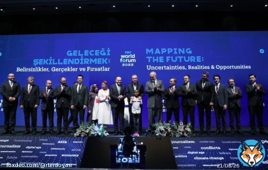 D&uuml;nyanın 34 farklı &uuml;lkesinden bilim, medya ve siyaset insanlarını bir araya getiren, başarı &ccedil;ıtasını her yıl daha da y&uuml;kselten TRT World Forum&rsquo;un hayırlara vesile olmasını diliyor, programa katkıda bulunan herkese teşekk&uuml;r ediyorum.