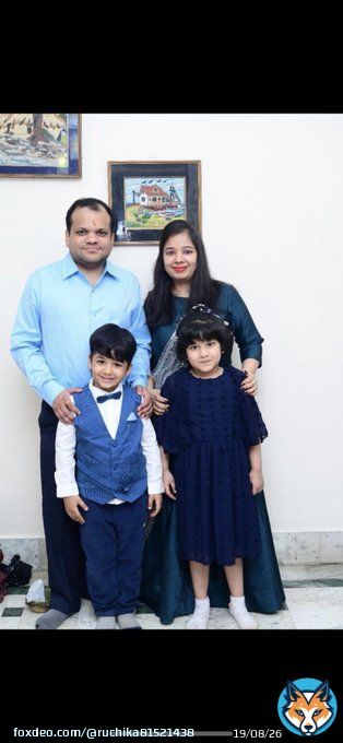 Picof rahul n varsha with their twins , now this varsha is absconding she didn&rsquo;t even come to do last rites of his husband after 10years of marriage she filed false 498acase it was very shocking for us my brother was unabled to talk to the kidsand they tortured us unimaginably