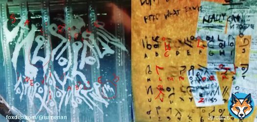 #DeadSpaceRemake  I may not be into scary but I am very into deciphering! Send me all the scribbles!