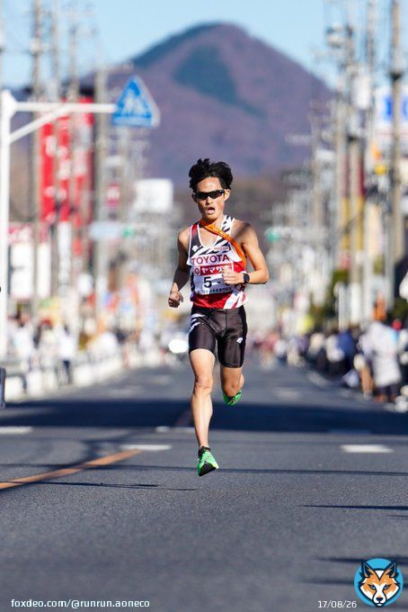 #ニューイヤー駅伝  6区 西山和弥選手