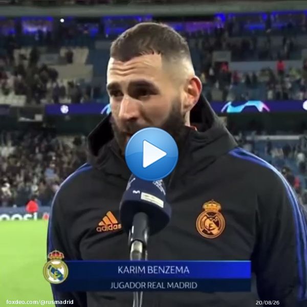 Бензема 2 недели назад:  &laquo;И мы сделаем одну волшебную вещь... ВЫИГРАЕМ&raquo;.