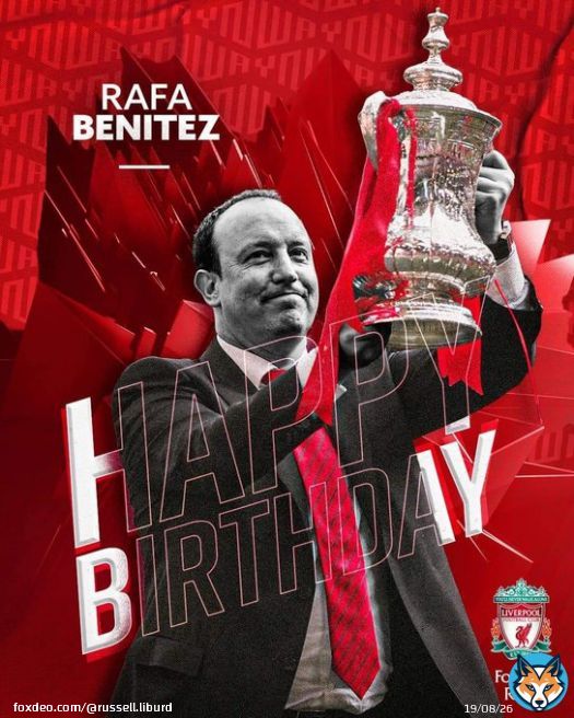 Many Happy Returns 4 today #TrueLFCLegend. We will never forget our #UCL & #FACup triumphs under u & #YNWA with love & respect.