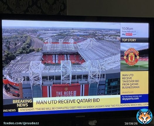 We are massive!  The amount of money that banks & corporate sharks that will lose because we won&rsquo;t have any interest or debts to pay should we have a Sheikh buy us is what&rsquo;s worrying them & the world.   I&rsquo;m just glad the glazers are finally off.   Green & Gold till we&rsquo;re sold
