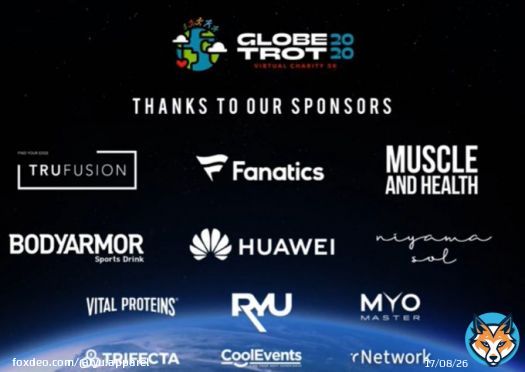 Proud partner of  Globe Trot 202 alongside @TruFusion @Fanatics   @truconnectapp @drinkBODYARMOR @vitalprotiens @Huawei    Sign up for the event through the @truconnectapp  here:    #TRUCONNECTTEAM #run #event