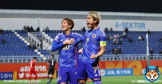 U-20日本代表がW杯出場&アジア杯4強入り、2発の起点作った北野颯太「アジア王者になることがここに来た意味」  #ゲキサカ #daihyo #日本代表 #サッカー日本代表  #北野颯太　#セレッソ大阪