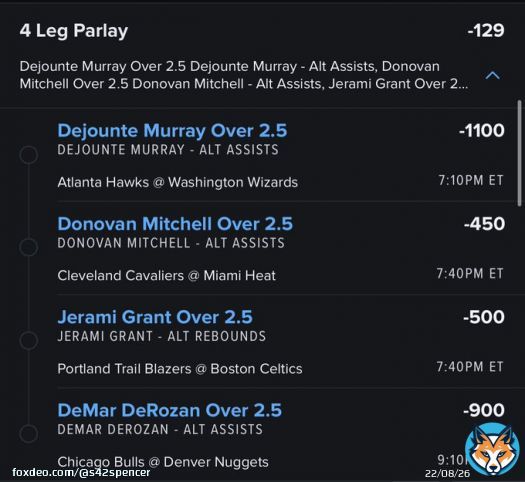 NBA Free Play   All these guys have high hit rates. All plays posted in VIP, link in bio  Let&rsquo;s get it   #GamblingTwitter #NBATwitter #NBA #Bulls #Trailblazers #TrueToAtlanta #LetEmKnow  #AsianLocksArmy