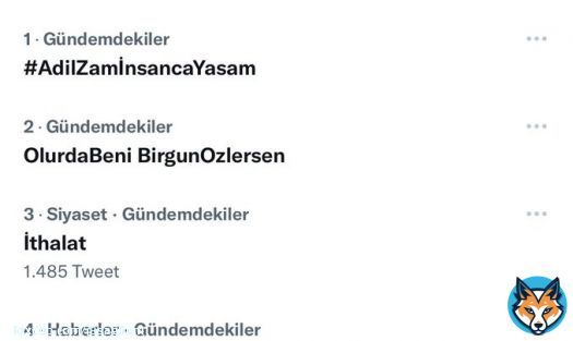 T&uuml;m memurlar birlik olunca tag 10 dakikada T&uuml;rkiye g&uuml;ndeminde 1. Sırada oluyor . Bug&uuml;n sabaha kadar bu tag 1. Sıradan inmemeli .   EKMEK PAHALI EMEK UCUZ #AdilZamİnsancaYasam