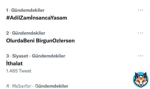 T&uuml;m memurlar birlik olunca tag 10 dakikada T&uuml;rkiye g&uuml;ndeminde 1. Sırada oluyor . Bug&uuml;n sabaha kadar bu tag 1. Sıradan inmemeli .   EKMEK PAHALI EMEK UCUZ #AdilZamİnsancaYasam