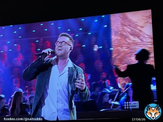 Has this bloke been at the after party already?? #carolsbycandlelight