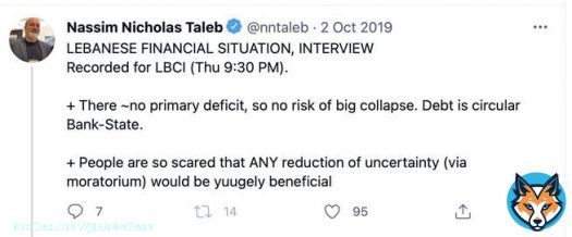 3 years since Lebanon&rsquo;s &ldquo;risk expert&rdquo; con artist assured his countrymen they should keep using the banking system his friends in government have pillaged, whose lira is now down 95% & avoid bitcoin, which is up 130% vs the dollar & operating nonstop worldwide.