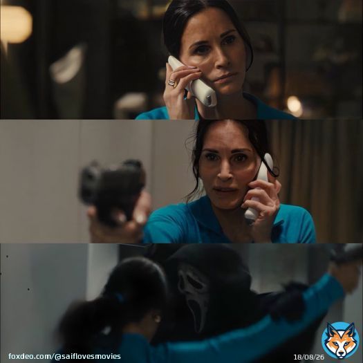This scene made me more comfortable. Because If Gale is going to die, they wouldn&rsquo;t have spoiled that In the trailer   So she&rsquo;s a survivor. I feel a lot better now ! #SCREAMVI