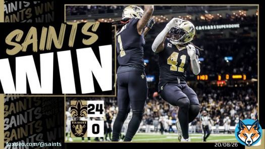 ???????????????????????????? ????.   #Saints | @Gatorade