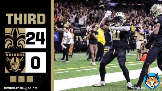 Finish strong   #Saints | @PointsKash