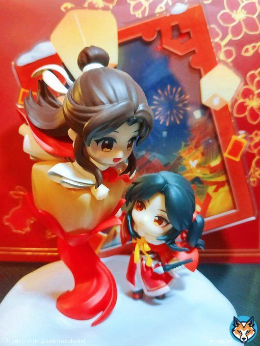 and even more Lunar New Year staff! I hope this day was happy for everyone!!  #LunarNewYear #MDZS #TGCF