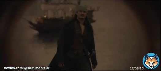 現実において、2007年5月25日公開の『ワールドエンド』から  10年後  2017年5月26日公開の『最後の海賊』でパイレーツシリーズに戻ってきたウィル (公開日は米国)  #パイレーツオブカリビアン  #金曜ロードショー