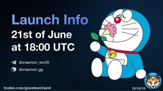 Doraemon Pre-SALE    Stage 1 presale is coming soon, this is good news for the entire crypto community - subscribe to the official social networks    #crypto #eth #ethereum #bnb #binance #kucoin #coinbase #bitcoin #musk #tesla #usdt #memecoin #pepe
