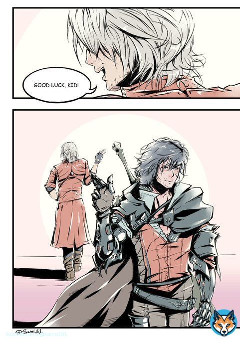 Blessing of a legend   Can't wait for #FinalFantasyXIV   #DevilMayCry #FinalFantasy #DevilMayCry5 #FFXVI