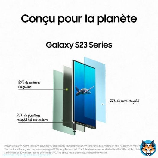 Passez au niveau sup&eacute;rieur de la technologie tout en prot&eacute;geant la plan&egrave;te avec le #GalaxyS23