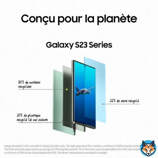 Passez au niveau sup&eacute;rieur de la technologie tout en prot&eacute;geant la plan&egrave;te avec le #GalaxyS23