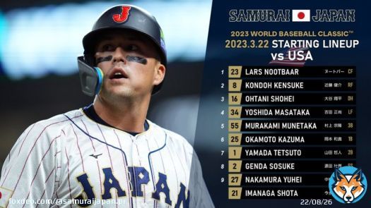 2023 WORLD BASEBALL CLASSIC&trade;️ 決勝 日本 vs アメリカ  7:00～ テレビ朝日系列、Prime Video 7:50～ ニッポン放送  侍ジャパン公式サイト試合速報   #侍ジャパン #WorldBaseballClassic