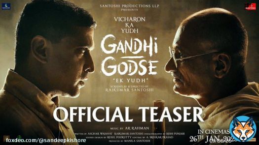 The most awaited film of the year undoubtedly! The Gandhi Godse Teaser just amped up my excitment to watch the film this Republic Day