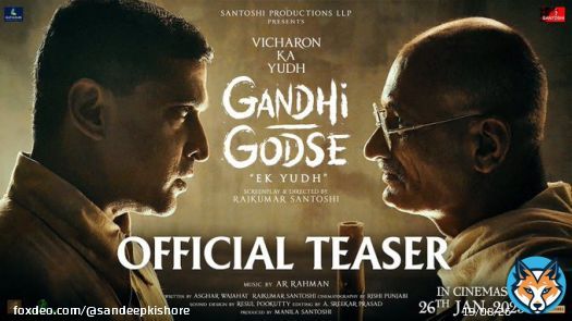 The most awaited film of the year undoubtedly! The Gandhi Godse Teaser just amped up my excitment to watch the film this Republic Day